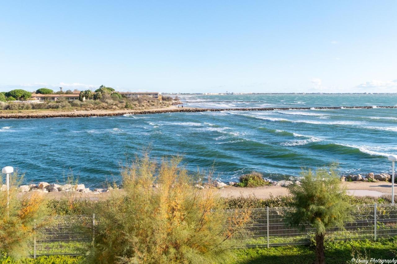 La Plage O Maeva - Vue Mer D'Exception - Parking Prive - Wifi - La Grande Motte Luaran gambar