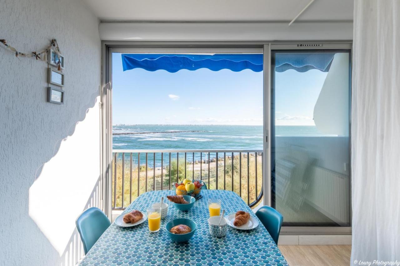 La Plage O Maeva - Vue Mer D'Exception - Parking Prive - Wifi - La Grande Motte Luaran gambar