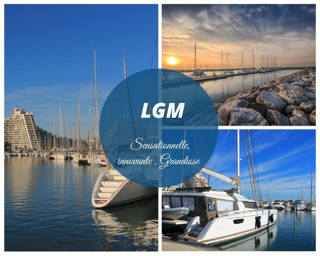 La Plage O Maeva - Vue Mer D'Exception - Parking Prive - Wifi - La Grande Motte Luaran gambar